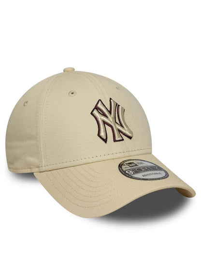 CAPPELLO 940 MLB TEAM OUTLINE NEW ERA UNISEX BEIGE