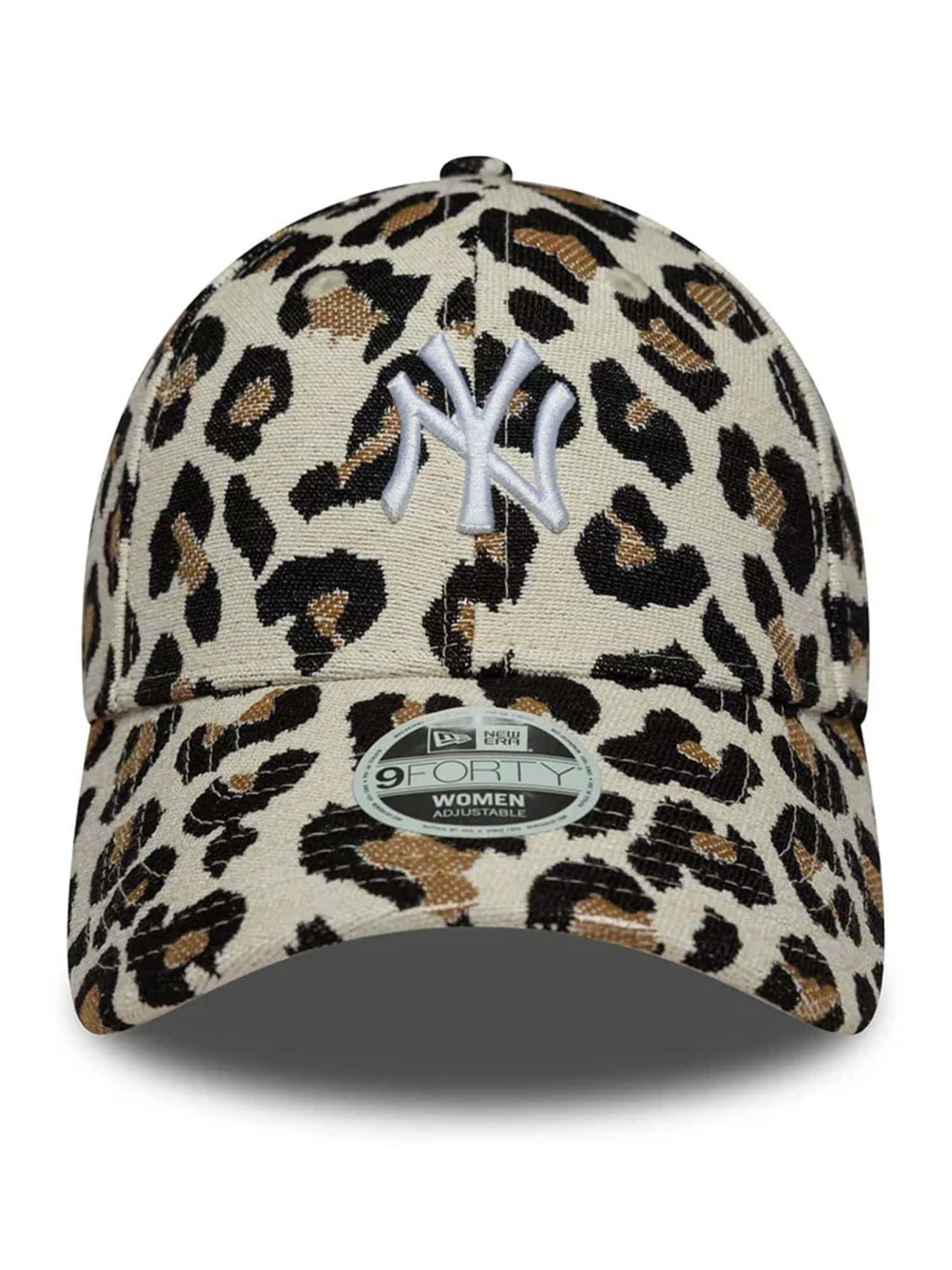 Cappello leopardato New Era 9FORTY da donna multicolore