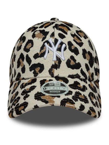Cappello leopardato New Era 9FORTY da donna multicolore