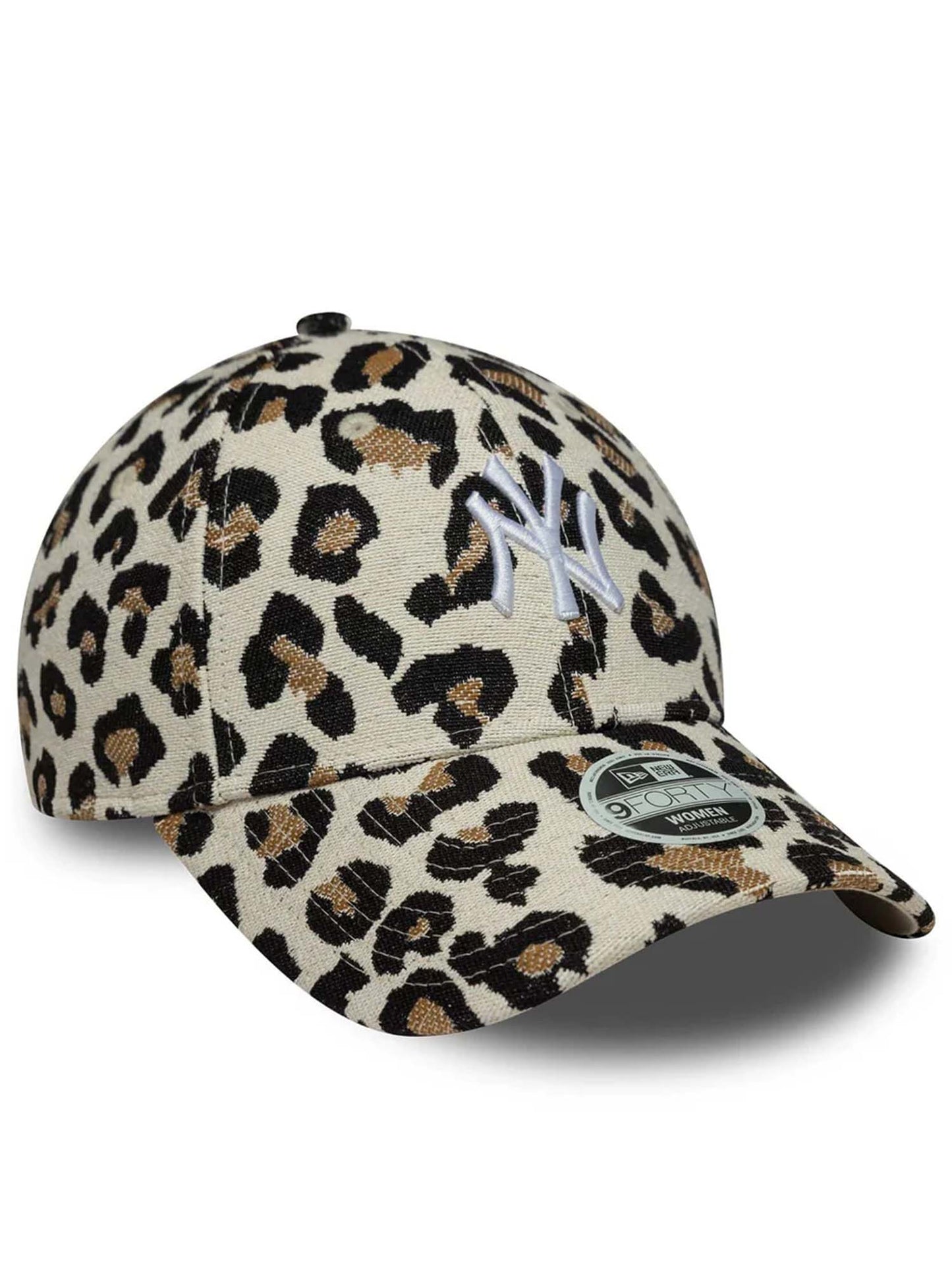 Cappello leopardato New Era 9FORTY da donna multicolore