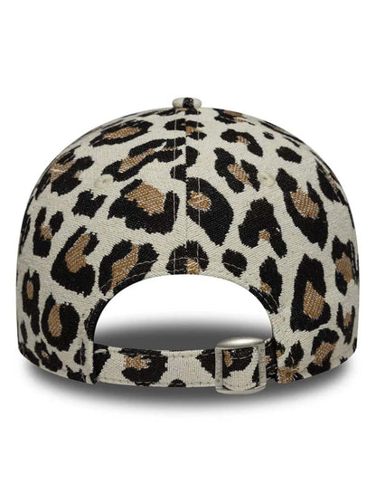 Cappello leopardato New Era 9FORTY da donna multicolore