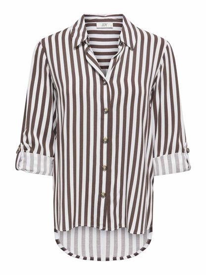 Jaqueline de Yong JDY Laurel, camicia da donna marrone