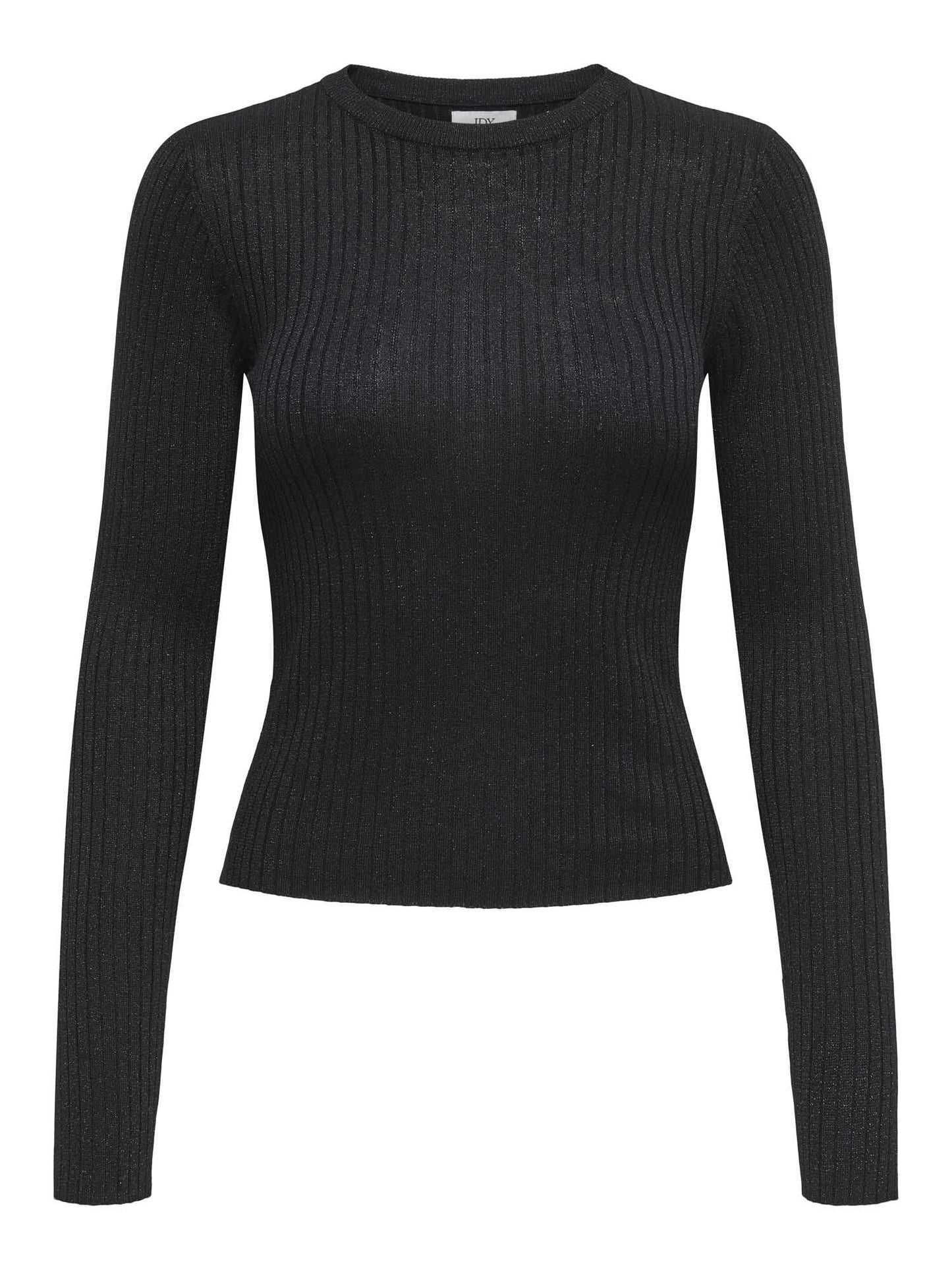 PULLOVER PLUM IN LUREX JACQUELINE DE YONG DA RAGAZZA NERO