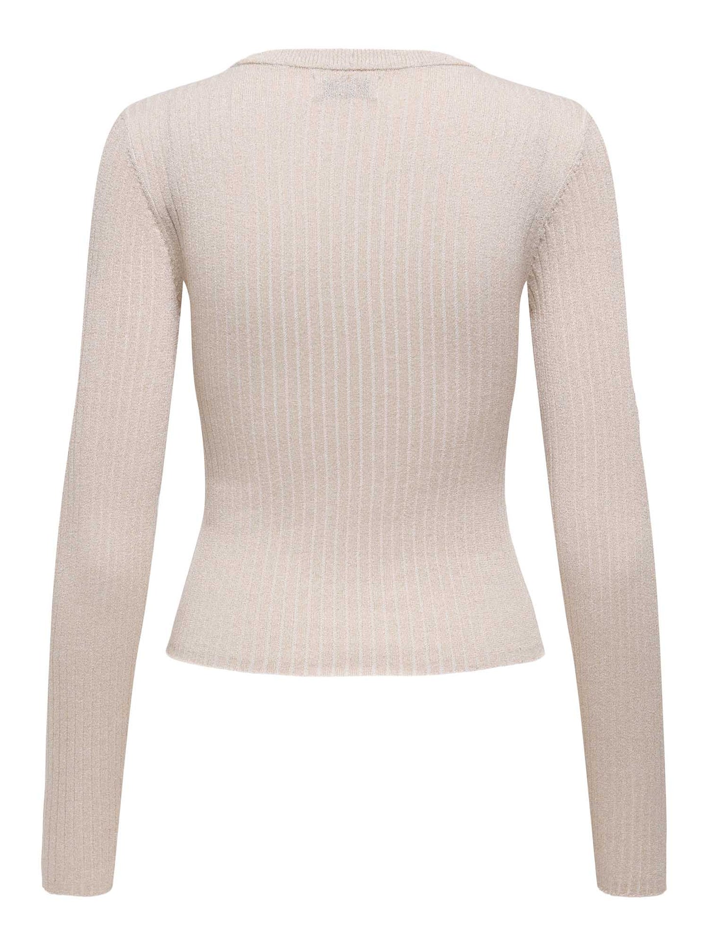 PULLOVER PLUM IN LUREX JACQUELINE DE YONG DA RAGAZZA PANNA