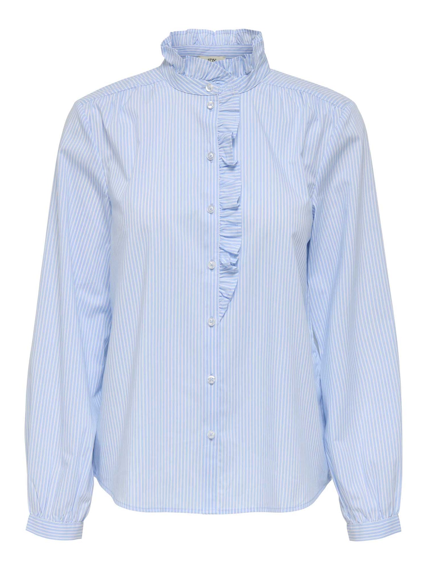 JDY MIO LS FRILL - CELESTE