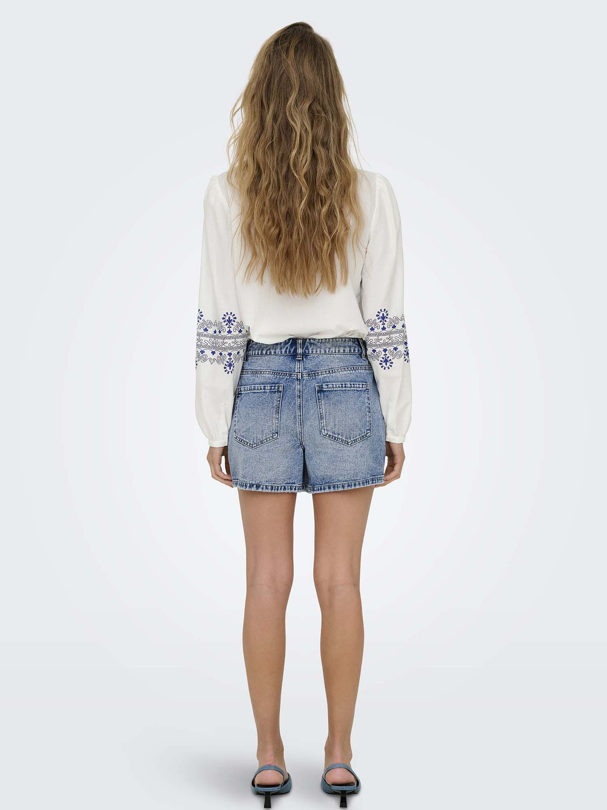 Jdy bella bermuda da donna jeans chiaro