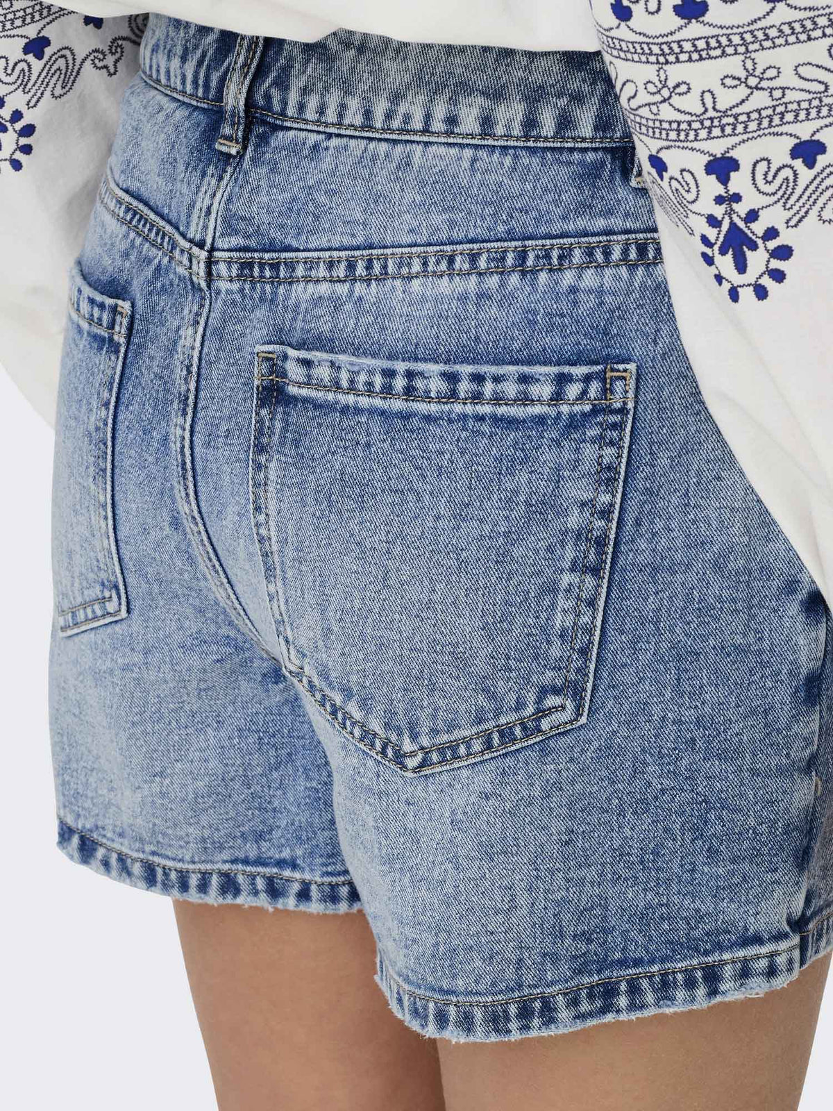 Jdy bella bermuda da donna jeans chiaro