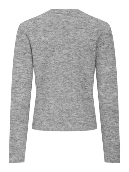 PULLOVER ALVA JACQUELINE DE YONG DA RAGAZZA GRIGIO