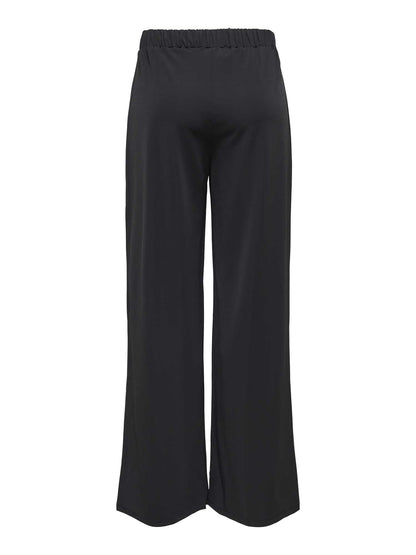 PANTALONE DINA VITA ALTA JACQUELINE DE YONG DA RAGAZZA NERO
