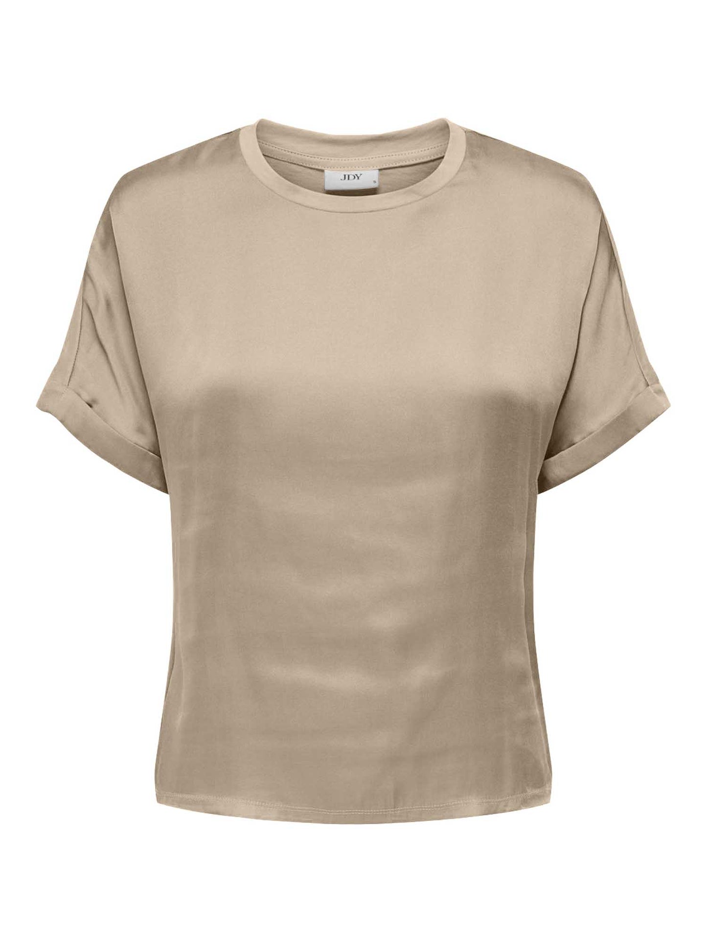 T-SHIRT JENNA BASIC JACQUELINE DE YONG DA RAGAZZA BEIGE