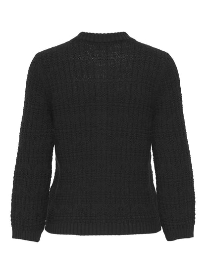 CARDIGAN JANNE JACQUELINE DE YONG DA RAGAZZA NERO