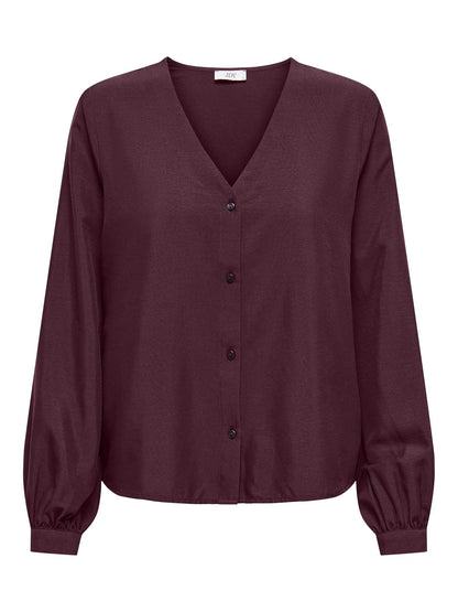 CAMICIA TRAIN JACQUELINE DE YONG DA RAGAZZA BORDEAUX