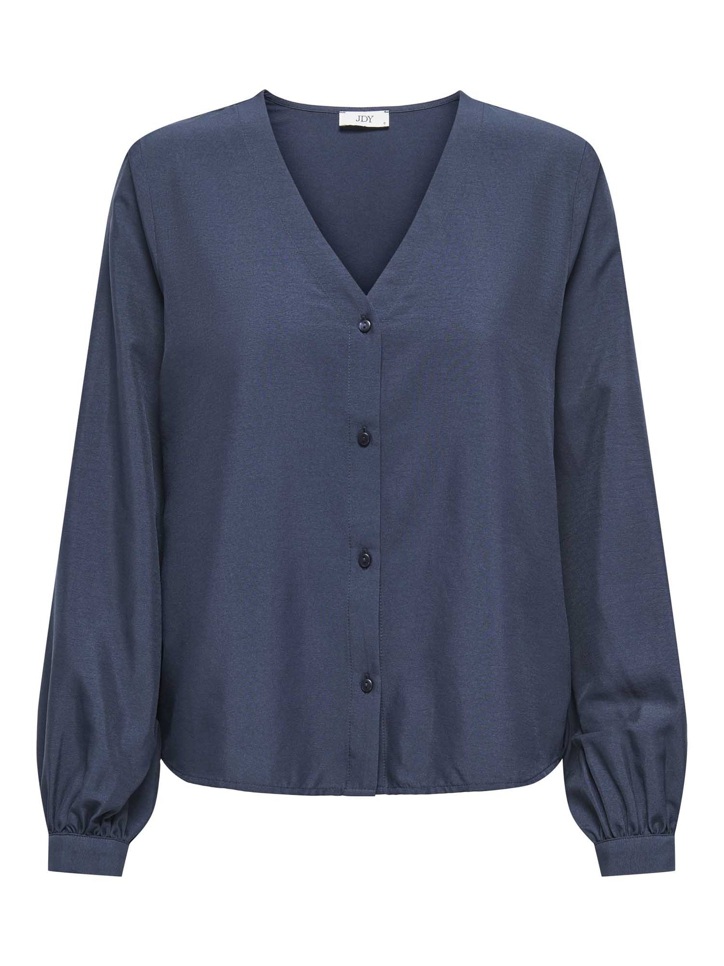 CAMICIA TRAIN JACQUELINE DE YONG DA RAGAZZA BLU