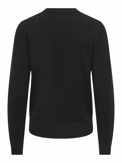 Jaqueline de Yong Jdy Malou, maglia da donna nera