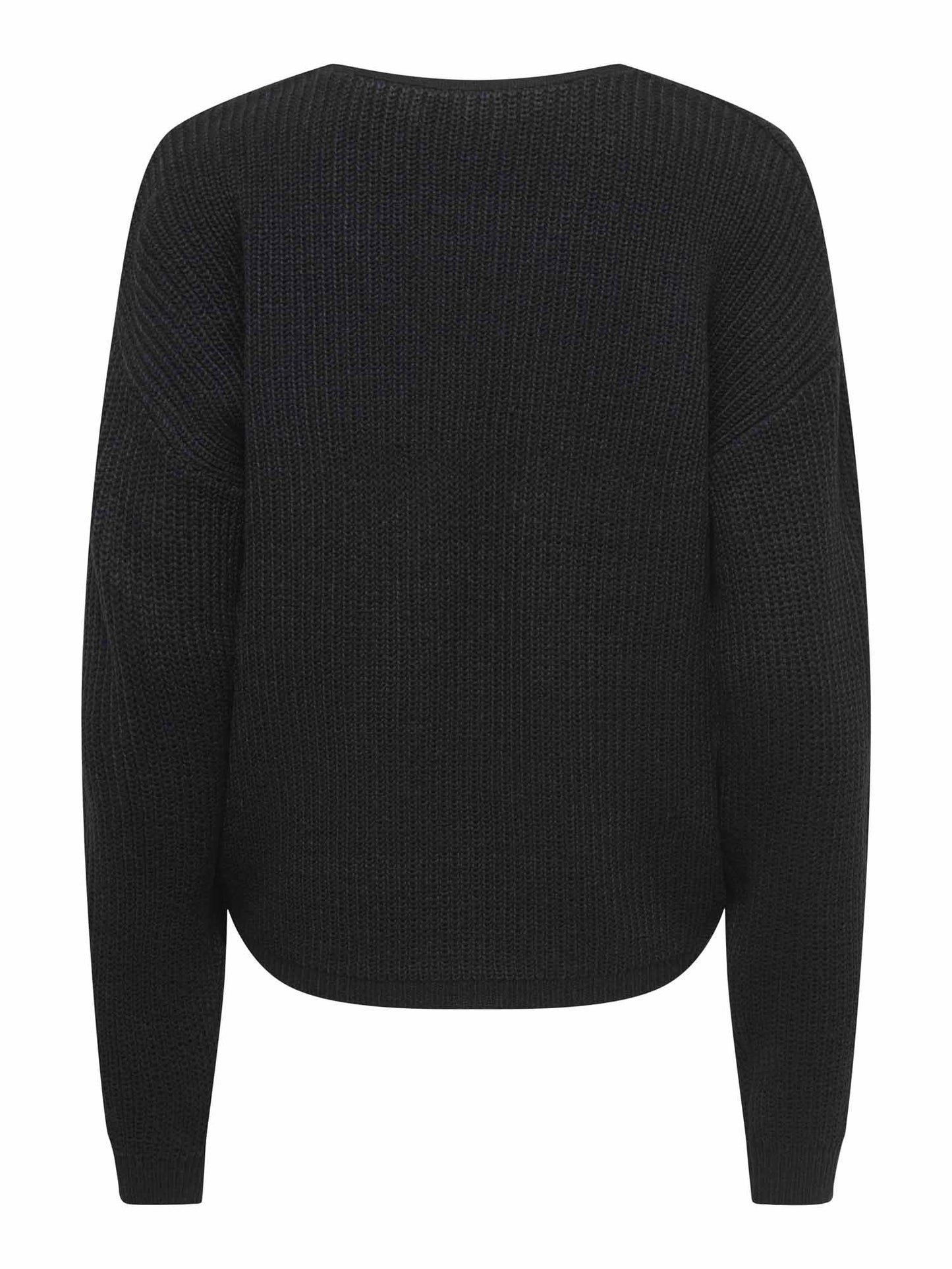 Jacqueline de Yong Jdy Evie V Neck, maglia da donna nera