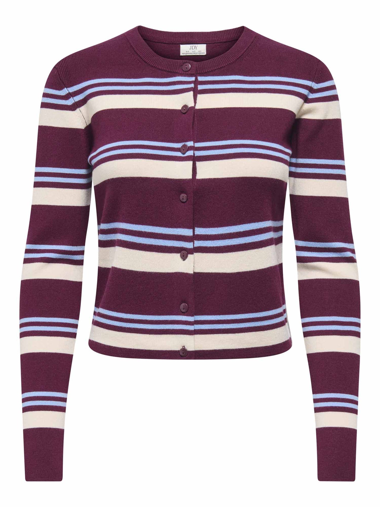 Jaqueline de Yong Emmie Cardigan, maglia da donna bordeaux