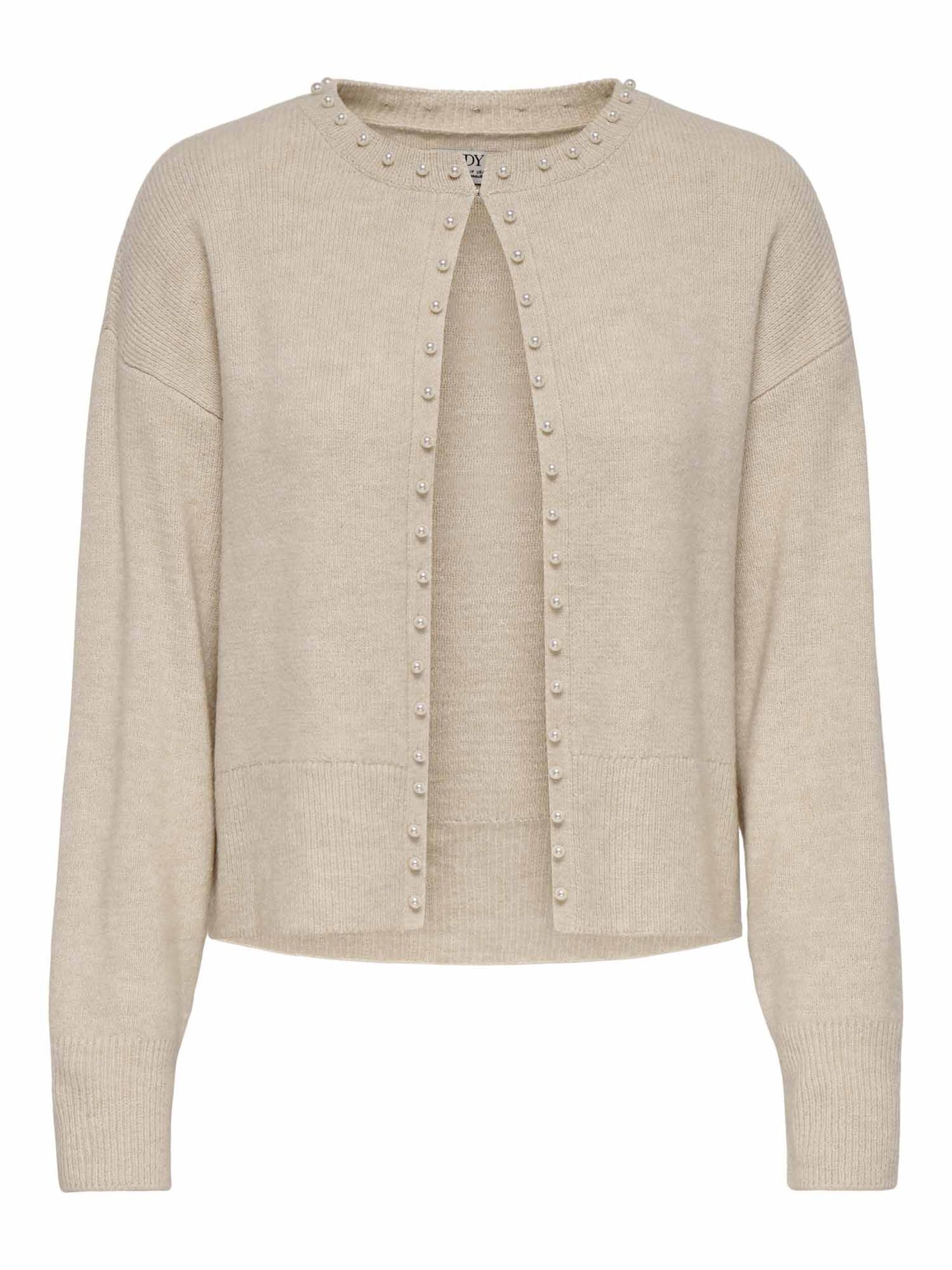 Jaqueline De Yong Emmali Cardigan, maglia da donna beige