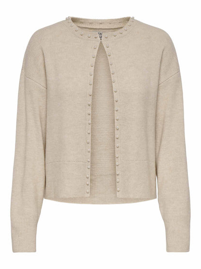 Jaqueline De Yong Emmali Cardigan, maglia da donna beige