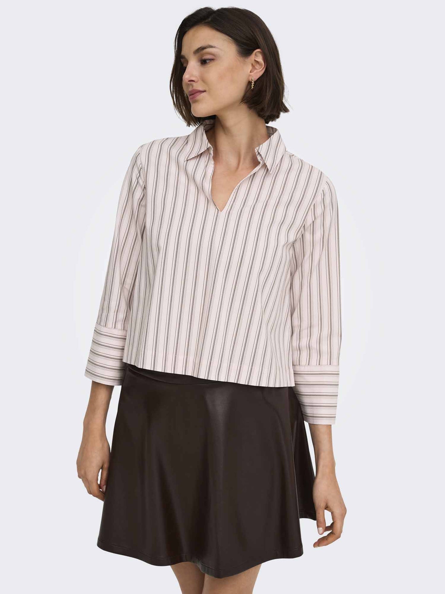 Jaqueline de Yong Jdy Mio 7/8, camicia da donna rosa