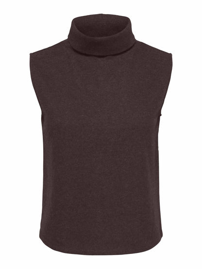 Jaqueline de Yong JDY Hero, gilet da donna marrone