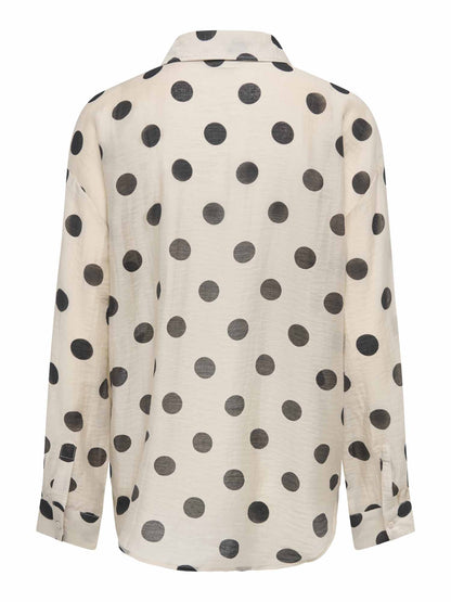 Jaqueline de Yong JDY Fay, camicia da donna beige