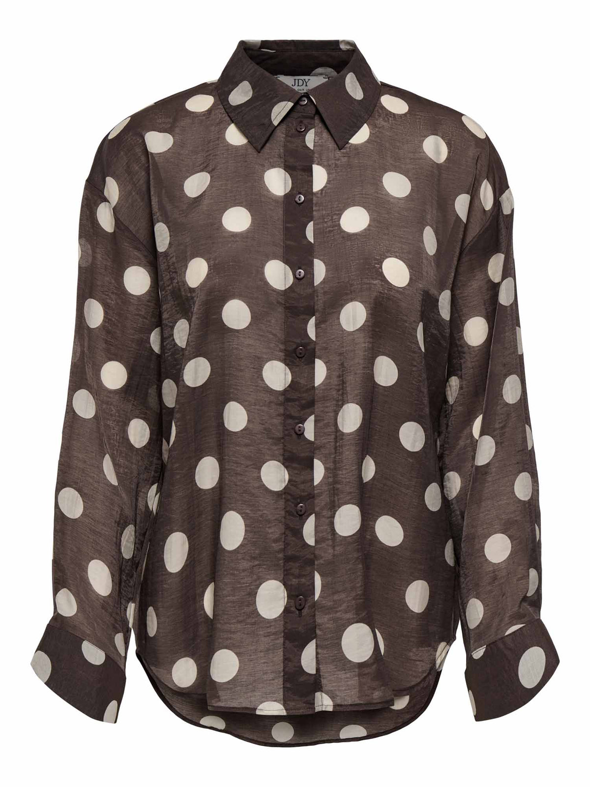 Jaqueline De Yong Fay, camicia da donna marrone