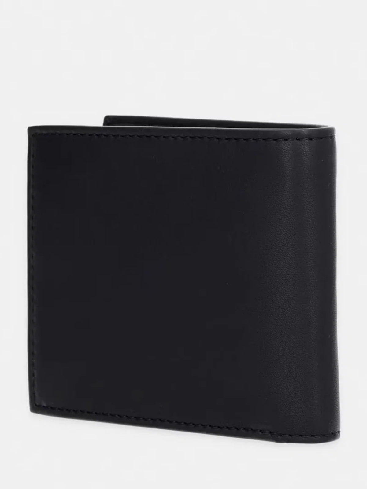 Portafoglio da uomo nero Blauer Cop in pelle