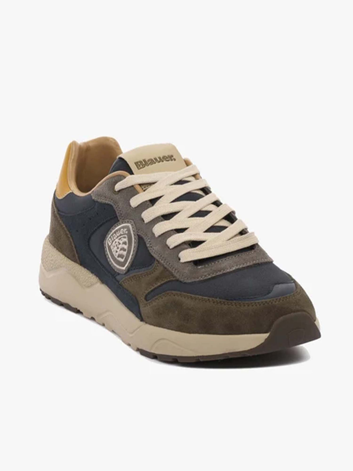 Blauer Ozark, sneakers da uomo verde