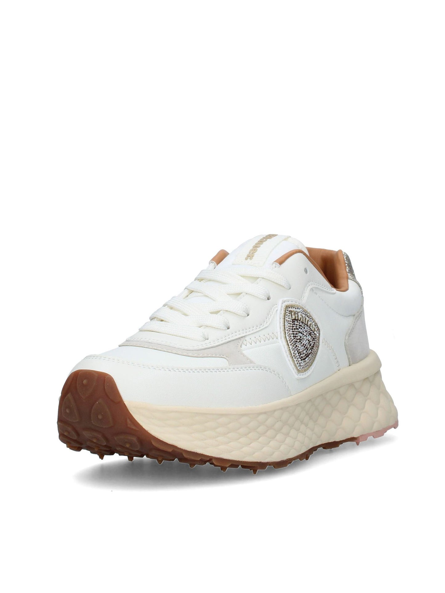 Sneakers da donna Blauer Lynn01 Les in colore crema