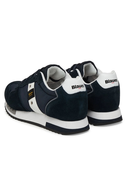 Sneakers Blauer Queens01/Mes blu da uomo casual