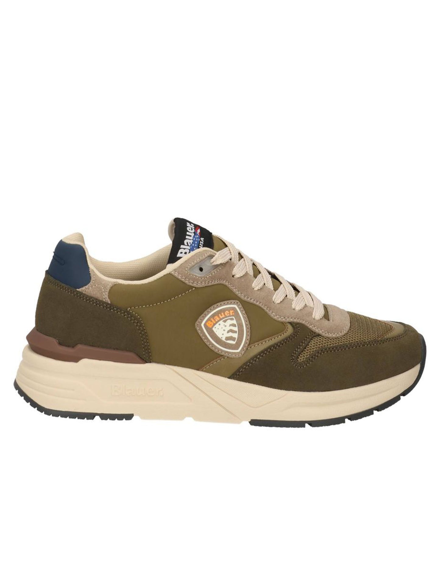 Blauer Ray02, sneakers casual da uomo in verde