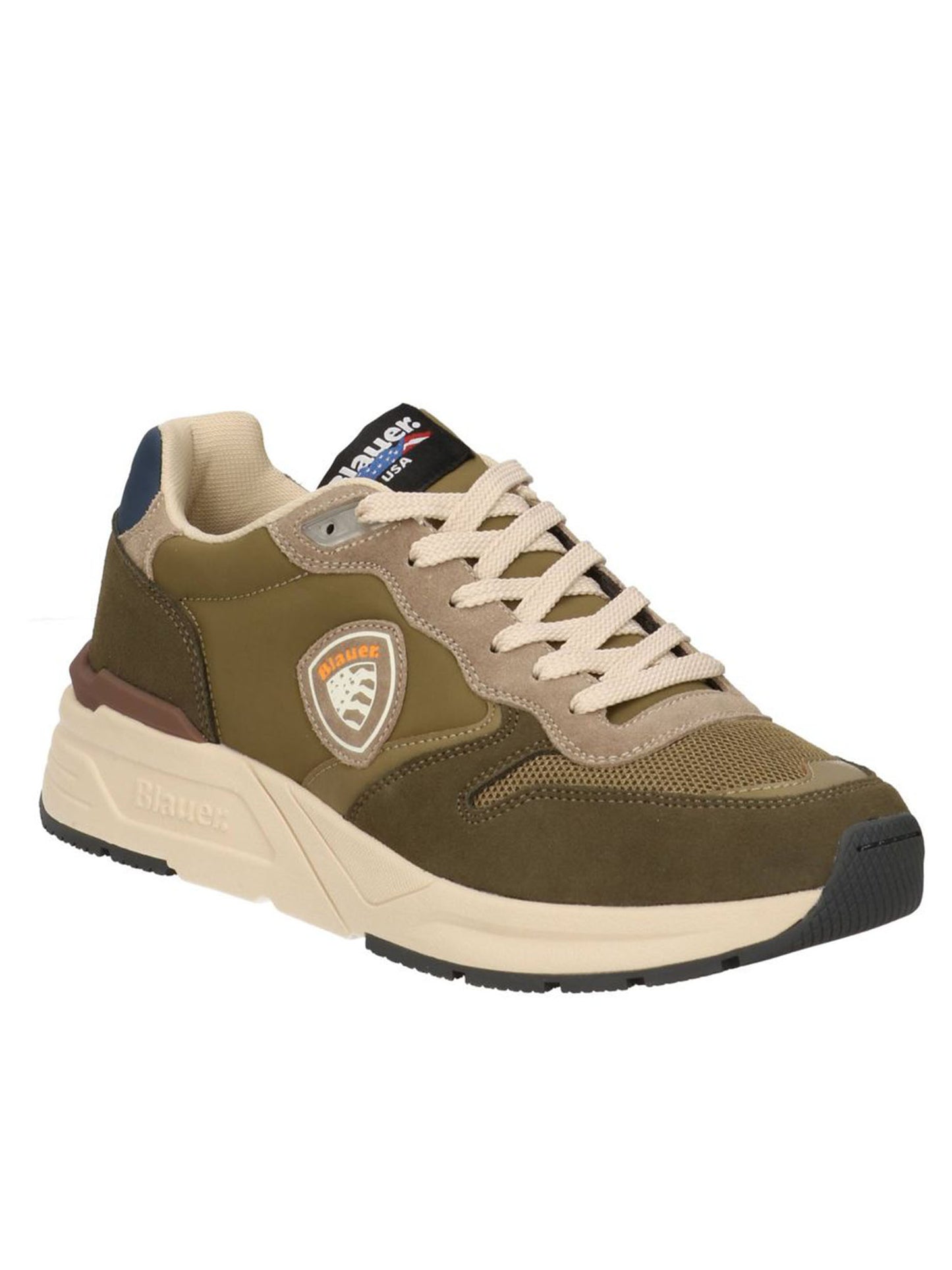 Blauer Ray02, sneakers casual da uomo in verde