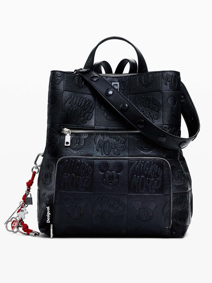 ZAINO ALL MICKEY DESIGUAL DONNA NERO