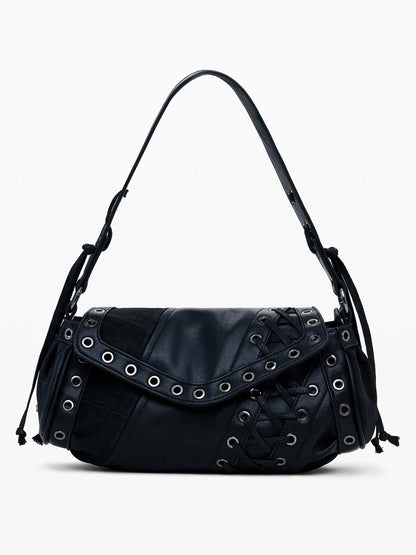 BORSA TANGO DESIGUAL DONNA NERO