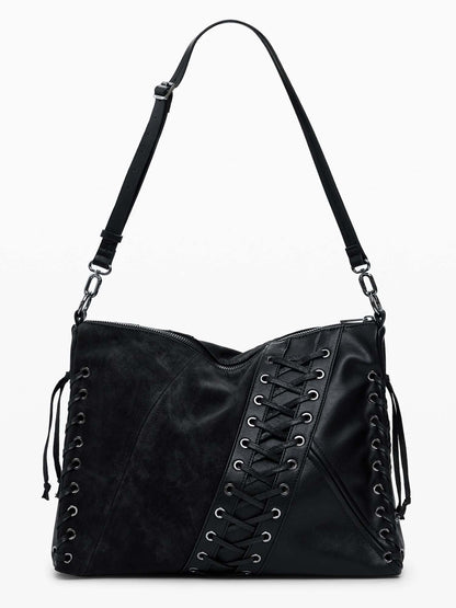 BORSA TANGO DESIGUAL DONNA NERO