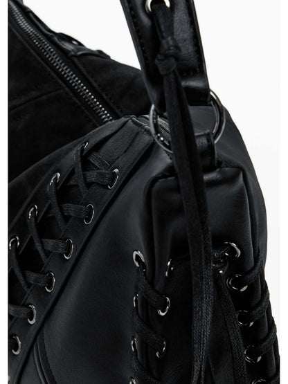 BORSA TANGO DESIGUAL DONNA NERO