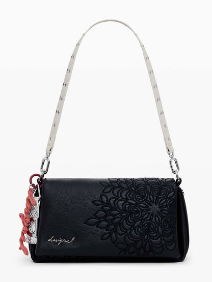 BORSA SIERRA DESIGUAL DONNA NERO