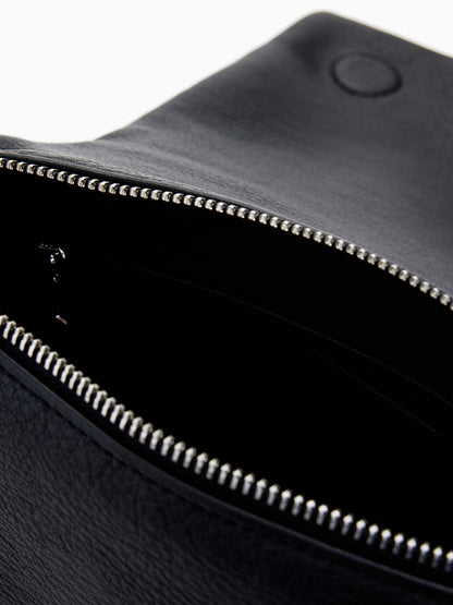 BORSA SIERRA DESIGUAL DONNA NERO