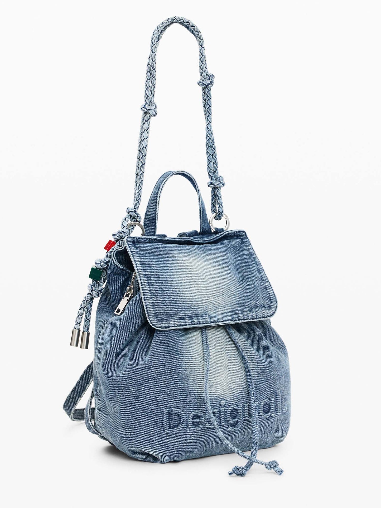 Desigual zaino da donna adulto in denim per la primavera-estate