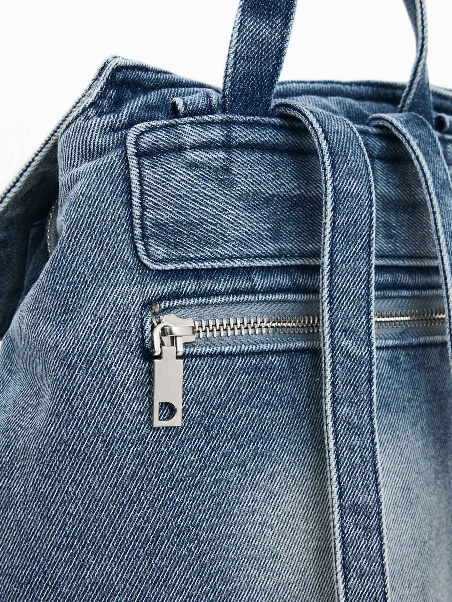 Desigual zaino da donna adulto in denim per la primavera-estate