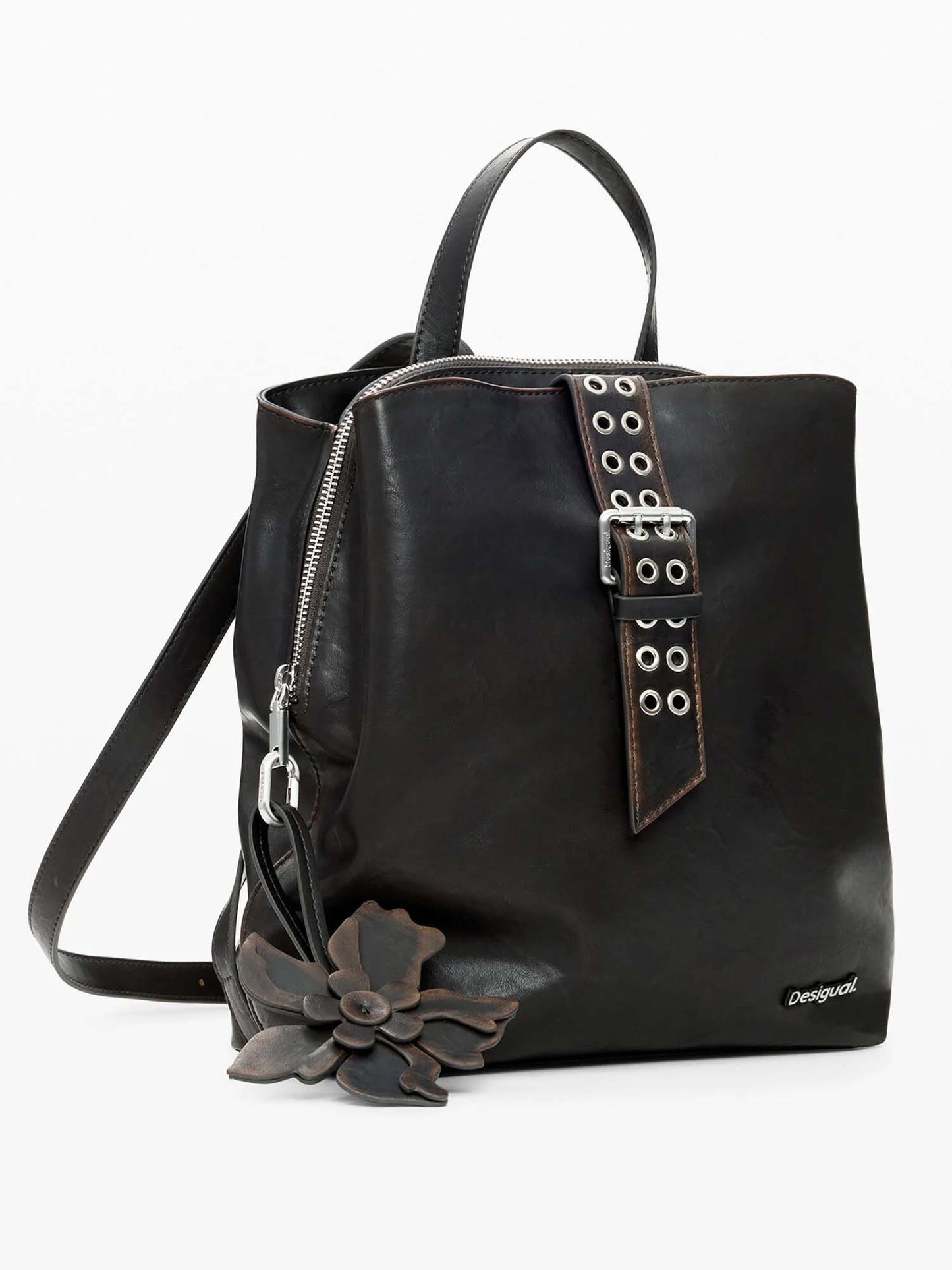 Zaino Desigual Sumy marrone in similpelle da donna