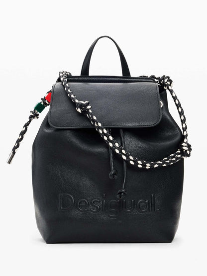 Zaino Desigual nero da donna adulto per la primavera-estate