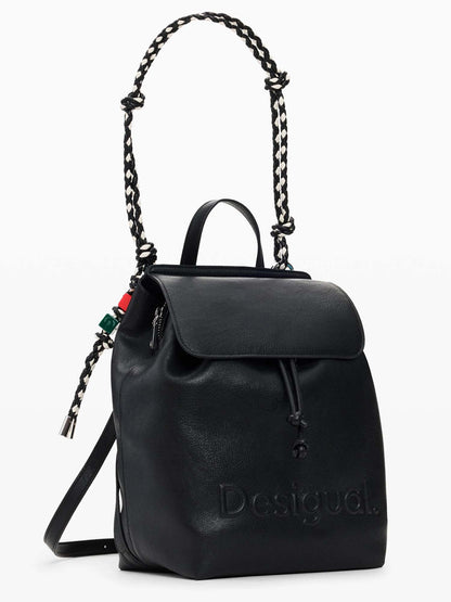 Zaino Desigual nero da donna adulto per la primavera-estate