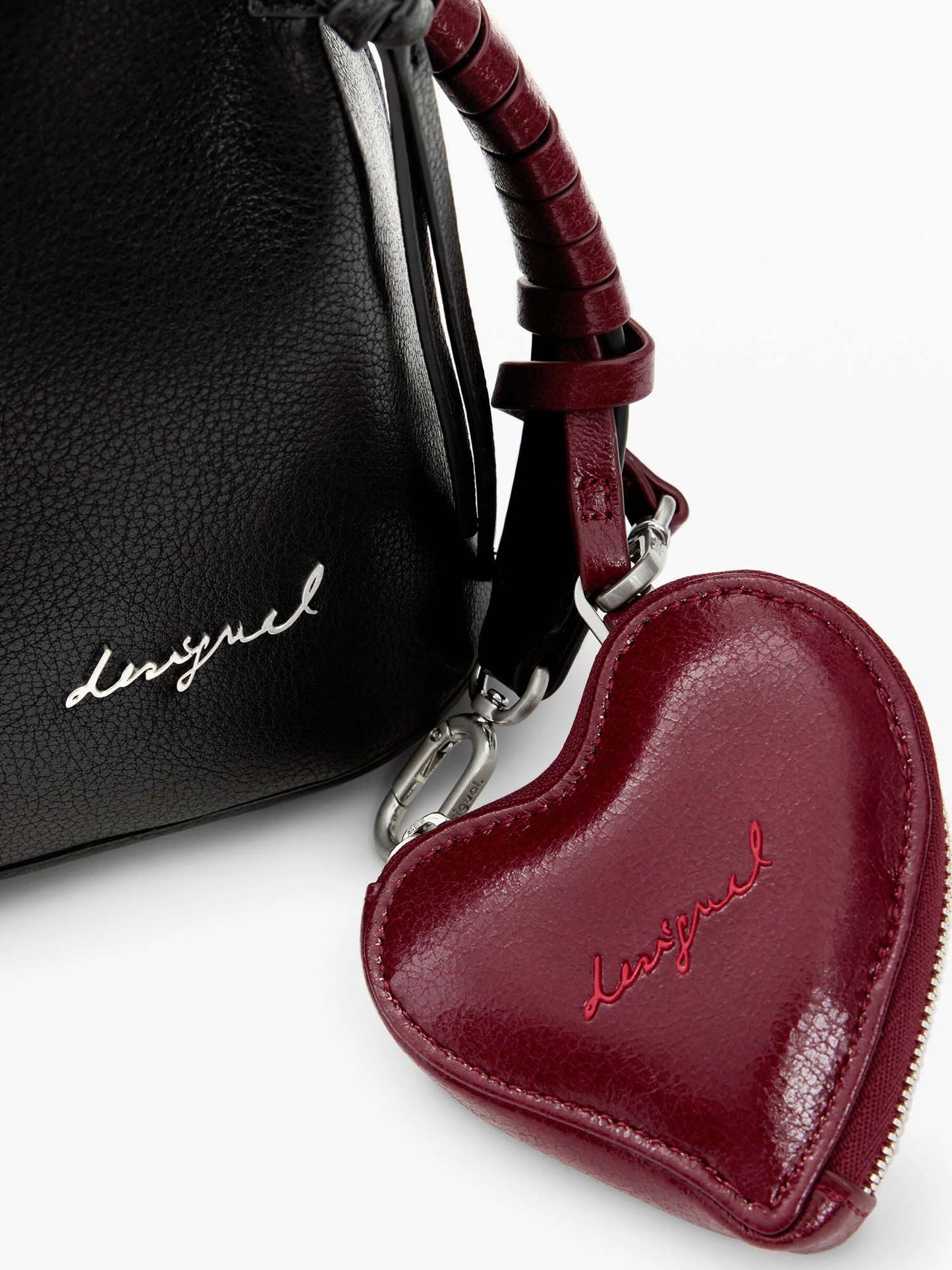 Zaino nero Desigual con logo Sumy piccolo da donna