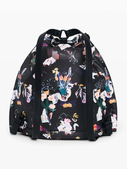 Zaino Desigual da donna adulto in nero dalla collezione primavera-estate