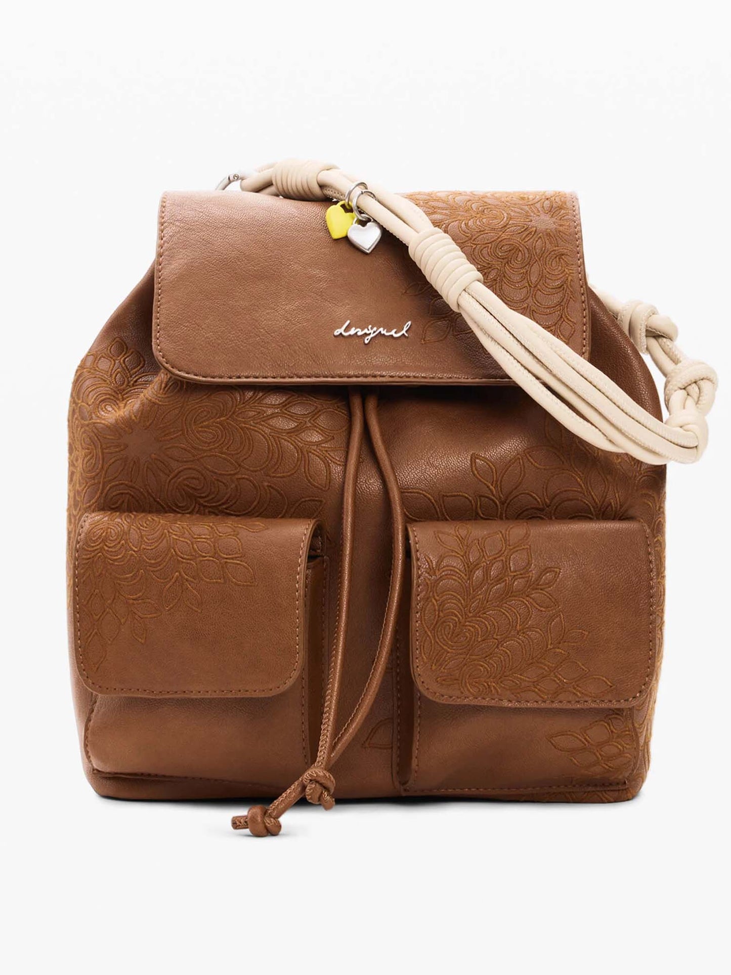 Zaino camel piccolo Desigual Sierra Prisa da donna
