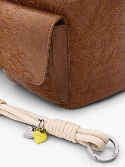 Zaino camel piccolo Desigual Sierra Prisa da donna