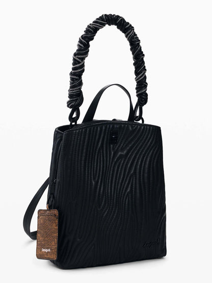 Desigual Helium Sumy, zaino piccolo nero da donna casual
