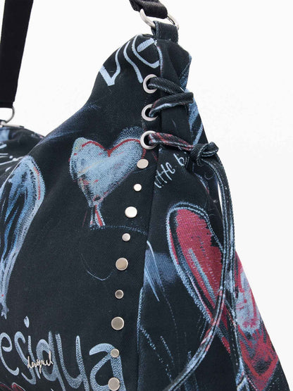 Borsa multicolore Desigual da donna per la primavera-estate