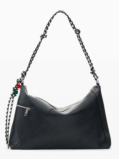 Borsa tote nera Desigual Leiria, pratica e versatile da donna